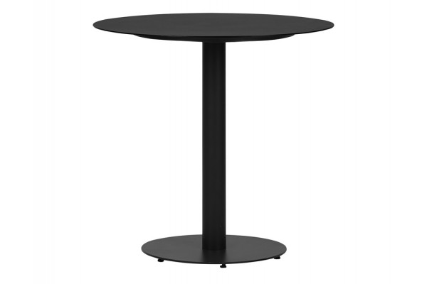 Køb Cafebord – Ø70 cm – Sort metal