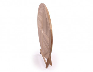 Prag Teak Havebord Ø 80 cm 2
