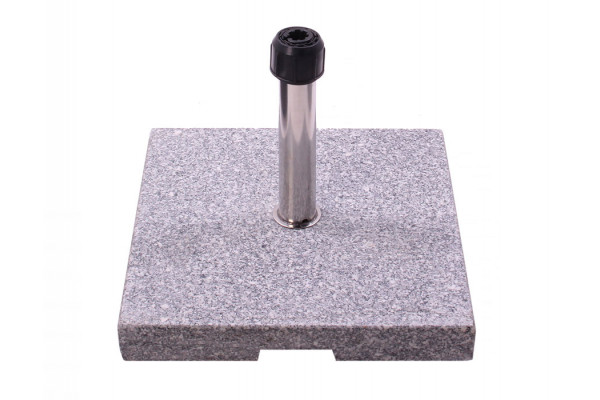 Parasolfod 45 kg – Grå granit m/hjul