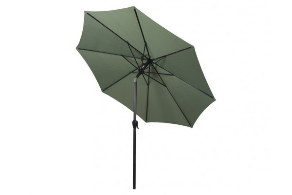 Alu parasol med tilt - Ø 3 meter - Grøn