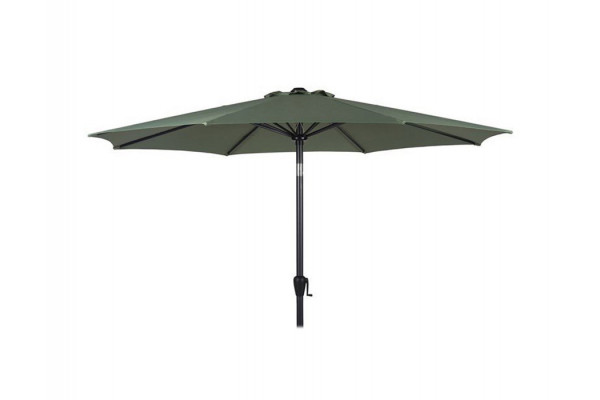Alu parasol med tilt – Ø 3 meter – Grøn