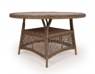 Enø Brun Bord - Ø 130 cm 2