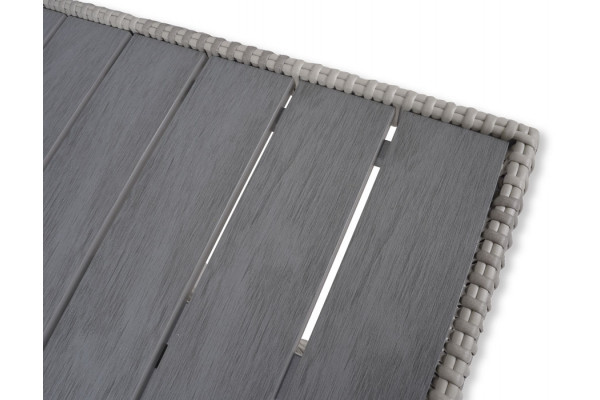 Rio Lys Grå Diningbord - 86x160 cm