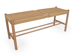 Scobey Bænk - Eg - 110 cm