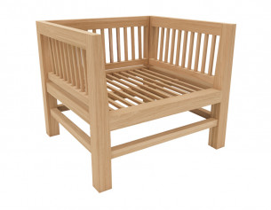 Colorado Teak Dining Sofastol 2