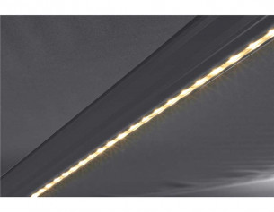 Markise m/motor  m/LED-lys 3,5 x 3,0 meter 2
