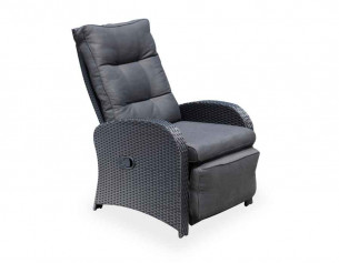 Elvira Relax Loungestol - Sort