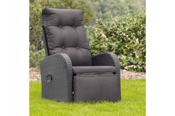 Elvira Relax Loungestol - Sort