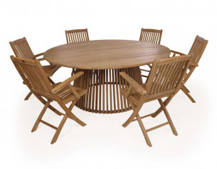 Luna 180 Mia Teak Havemøbelsæt 2