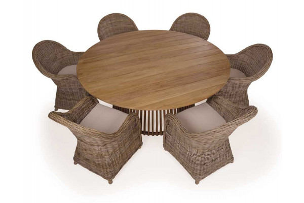 Luna 180 Kato Teak Havemøbelsæt