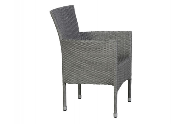 Egholm Cebu Havemøbelsæt - 100x205cm - Sort/grå