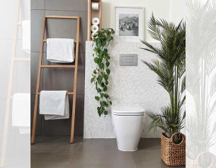 Håndklædestige - Teak 2