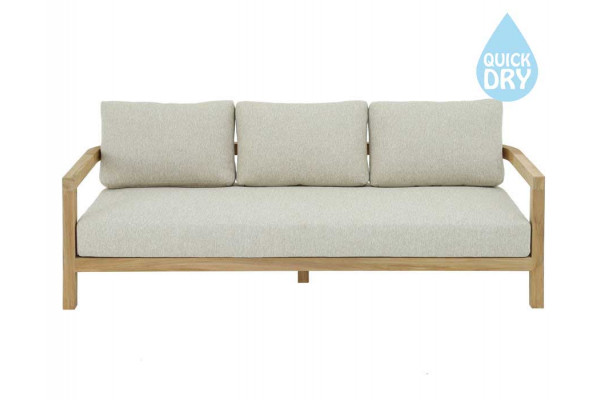 Las Vegas Teak Sofa 3 pers.