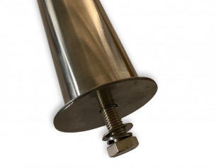 Rør til parasolfod - m/1 bolt 2