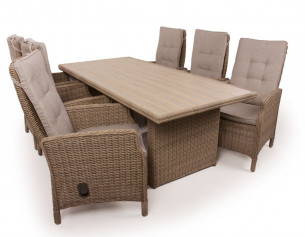 Rio Dusty Havemøbelsæt m/6... 2