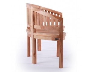 Teak Bananbænk 2