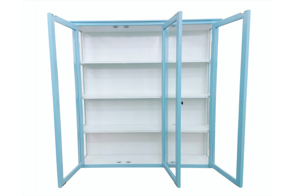 Læsø Væghængt Vitrineskab - 121x120x26 cm