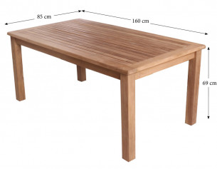 Colorado Teak Diningbord -... 2