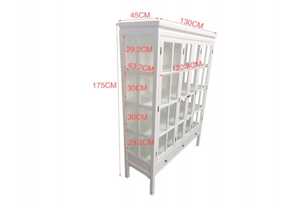 Venø Vitrineskab - 175x130x45 cm