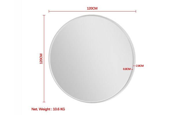 Merkur Rundt Spejl - Ø: 120 cm