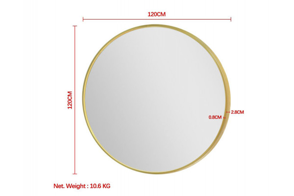 Merkur Rundt Spejl - Ø: 120 cm