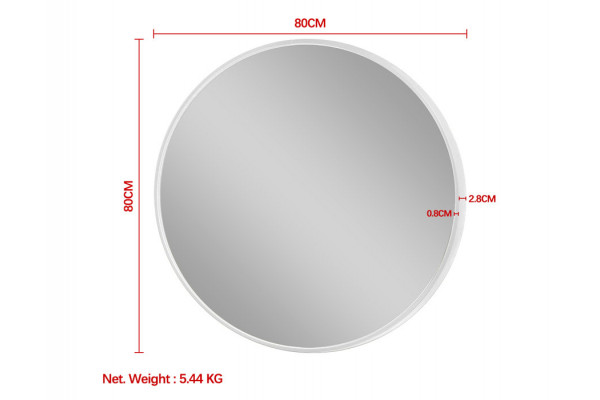 Merkur Rundt Spejl - Ø: 80 cm