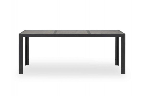 Fanø Paris Keramik Havemøbelsæt - 90x195 cm -...