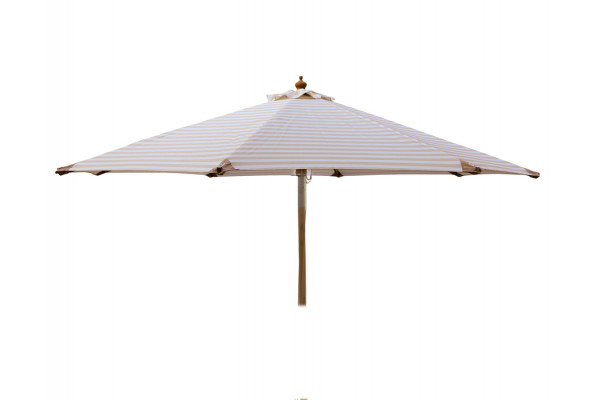 Signe Parasol Ø 2 meter m/tilt - Hvid/Beige...