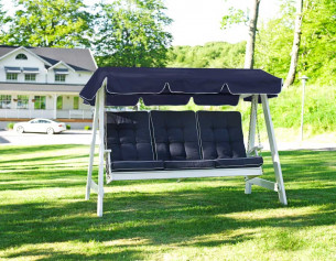 Hængesofa Hvidlakeret - 3...