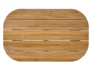 Baku Teak Sofabord - 80x130 cm 2
