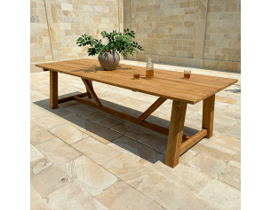 Hercules Teak Plankebord - 100x290 cm 2
