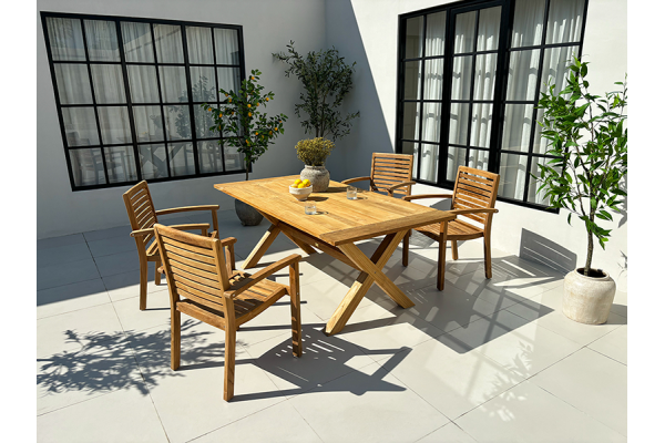 Chadstone Pala Teak Havemøbelsæt