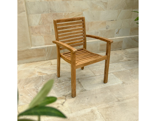 Pala Teak stabelstol 2