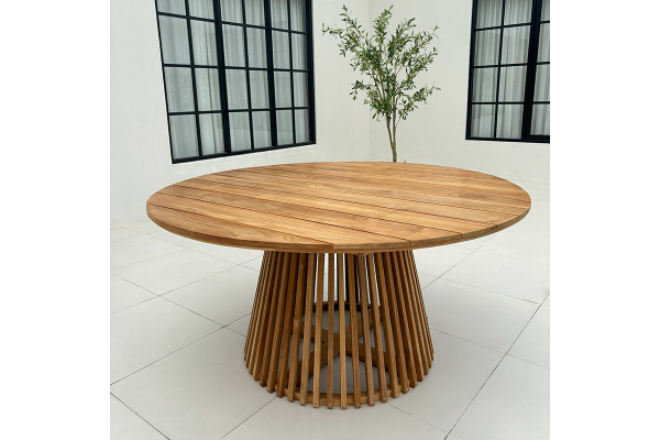 Luna Teak Havebord - Ø 150 cm