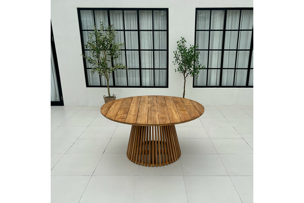 Luna Teak Havebord - Ø 150 cm