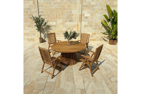 Luna 150 Devon Teak Havemøbelsæt