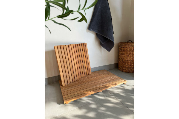 Bademåtte - 50 x 50 cm - kerneteak