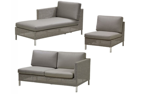 Cane-line Connect Loungesæt - Taupe
