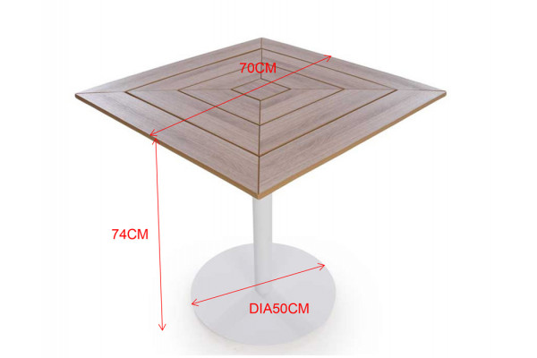 Lykke Geneve Cafésæt - 70x70 cm