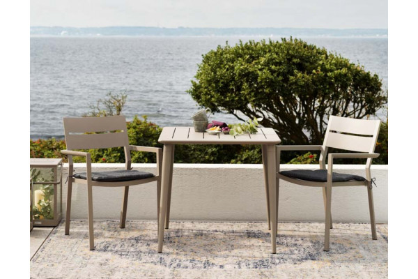 Delia Stabelstol m/armlæn - Beige