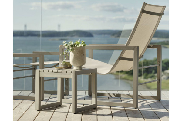 Vevi Sidebord - 40x40x35 cm - Beige