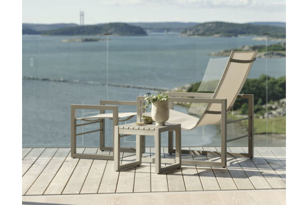 Vevi Sidebord - 40x40x35 cm - Beige