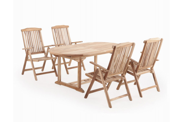 Granada Teak Havemøbelsæt