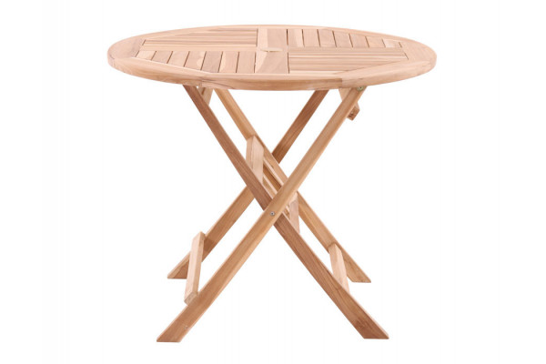 Køln Granada Teak Havemøbelsæt - Ø: 90 cm