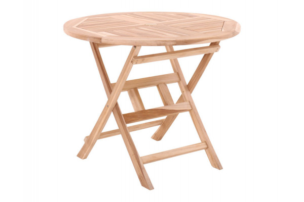 Køln Granada Teak Havemøbelsæt - Ø: 90 cm