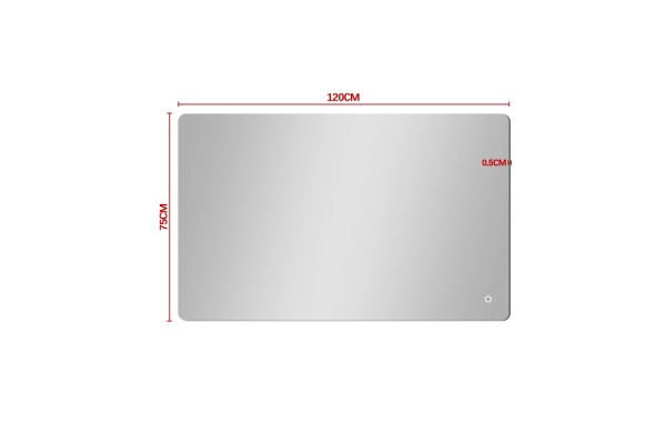 Dorado Spejl - m/LED - 120x75 cm