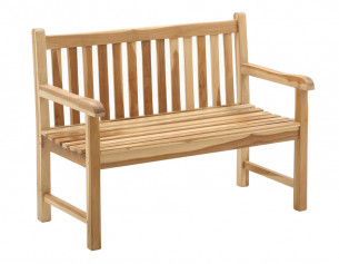 Solo 2-pers. Teak bænk