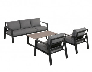 Halmstad Sofasæt - Antracitgrå