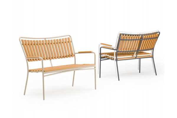 DaneLine Adam Bænk - Nonwood - Grå