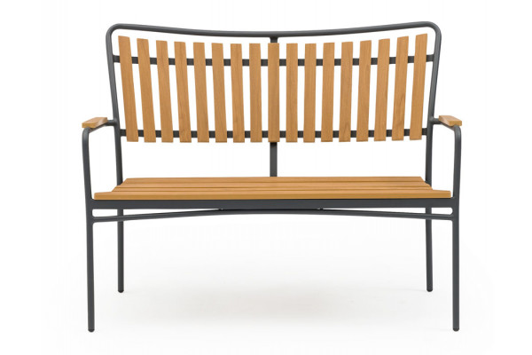 DaneLine Adam Bænk - Nonwood - Grå